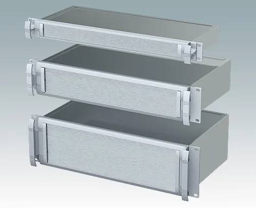 Metal Enclosures 3U Rack Cases Mettec 19-inch